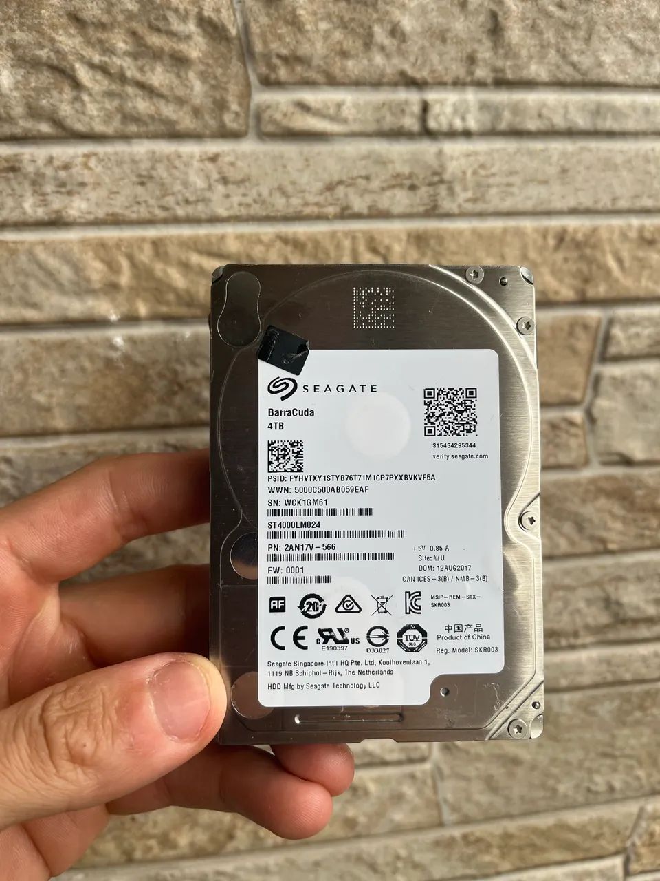 Seagate Barrucada 4TB 