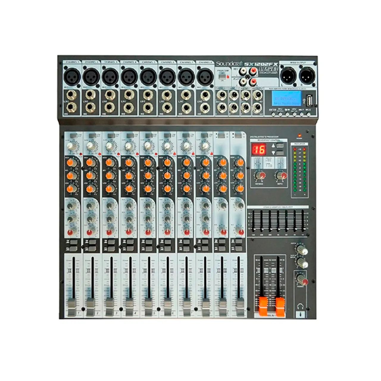 Mesa de Som Soundcraft SX1202FX 