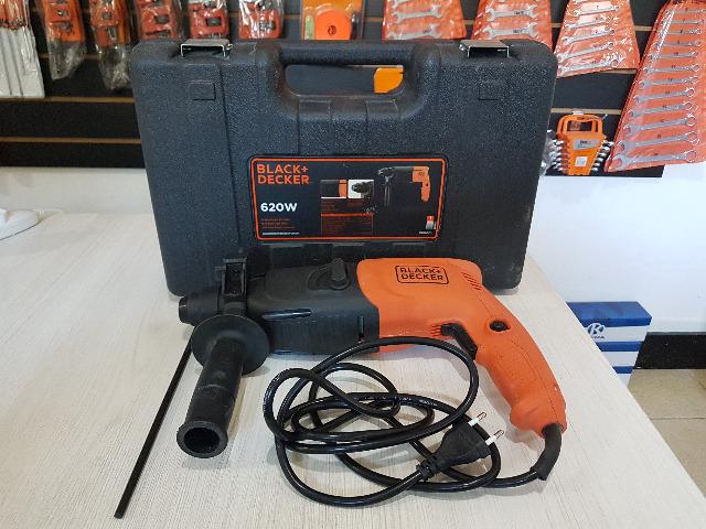 Martelete Perfurador SDS 620W KD620K-BR Black & Decker - 220v
