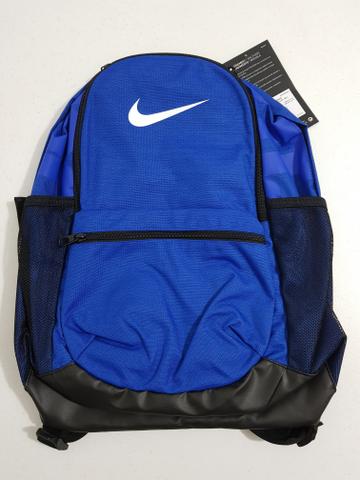mochila azul nike
