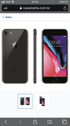 Iphone 8 preto - Foto 2