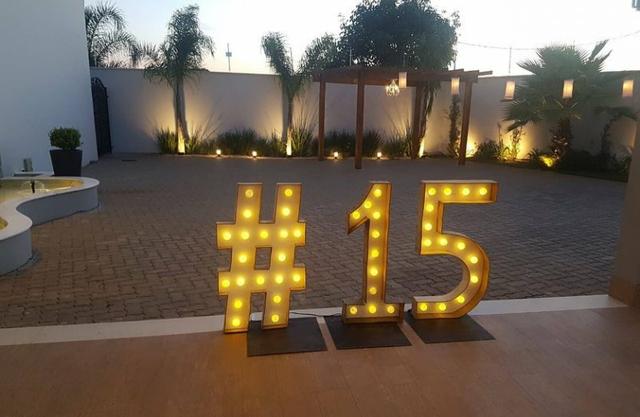 Letras MDF Iluminadas