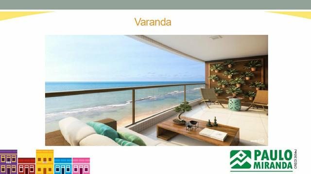 VISTA PRO MAR, 04 QTS(02 St), 128 mt², 03 VGS, ANDAR ALTO - APENAS À VISTA!!
