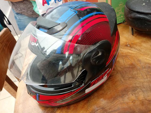 Capacete - parcelo no cartão
