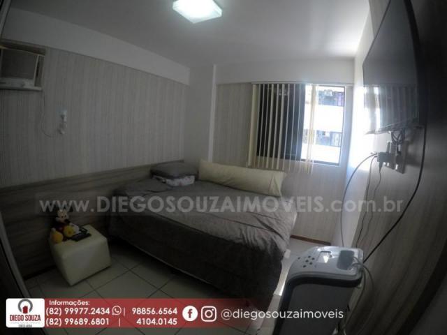 Apartamento para venda em maceió, farol, 3 dormitórios, 1 suíte, 1 banheiro, 2 vagas - Foto 11