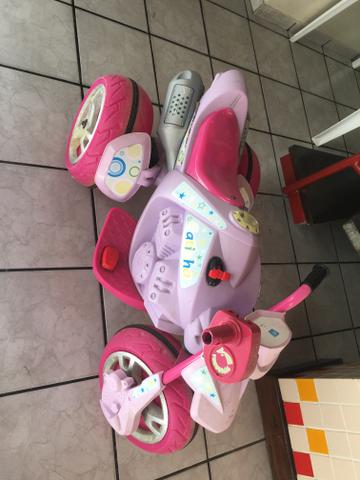 Vendo moto elétrica rosa - Foto 4