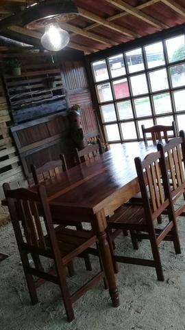 Mesa com 6 cadeiras - Foto 4