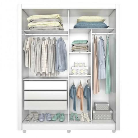 Guarda-Roupas 2 portas Platinum Tcil moveis - Foto 2