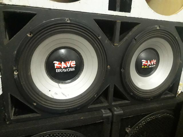 Vendo alto falante de 15 rave bravox 650$ - Foto 4