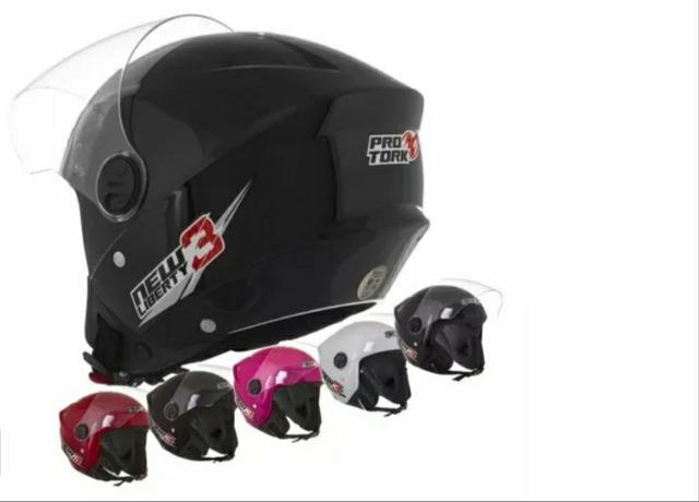 Capacete aberto new liberty 3 na caixa - Foto 2