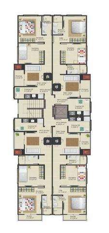 CR- Localizado na área nobre dos Ingleses. Apto 2 dorm - Foto 2