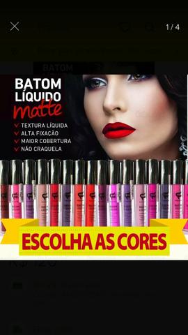 Baton líquido 24 horas matte tamanho grande promoção baratinho aproveite - Foto 2