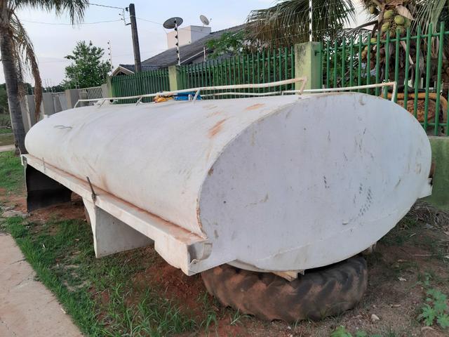 Vendo tanque com motobomba a diesel e mangueiras pronto pra usar zap. * - Foto 4