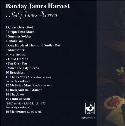 Barclay James Harvest - Baby James Harvest - Foto 3