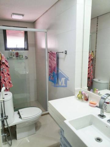 Lindo Apartamento Semimobiliado, 2 Suítes e 1 Quarto, Sacada Gourmet, no Centro! - Foto 16