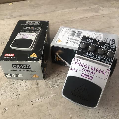 Pedal Guitarra Reverb e Delay DR400 - Foto 2