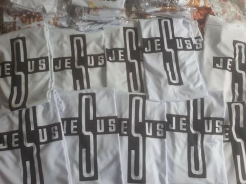 Promoção camisetas para eventos na Igreja!