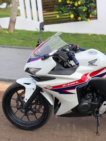HONDA CB 500R BRANCA 2014/14 MOTO DE BAIXO KM PARA PESSOS EXIGENTES