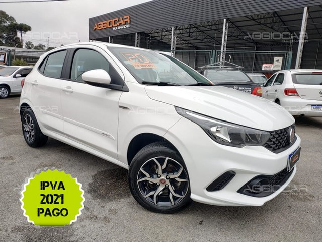 FIAT ARGO DRIVE 1.0  FLEX  2019/2020 BRANCO 49410 KM