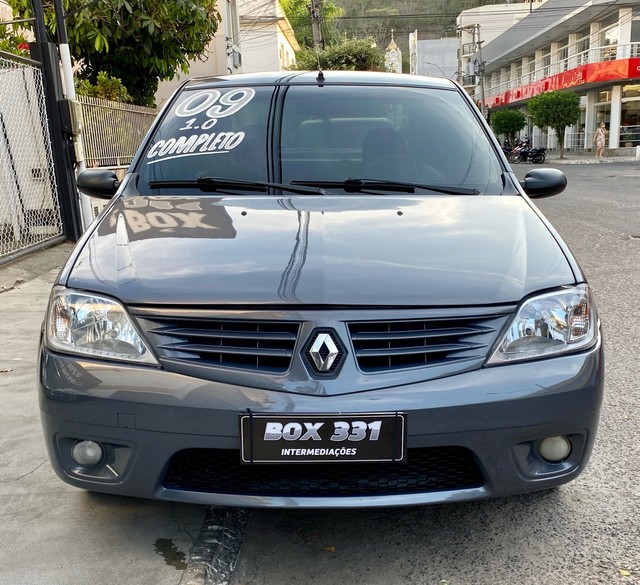RENAULT LOGAN EXPRESSION 1.0 2009 COMPLETO FLEX