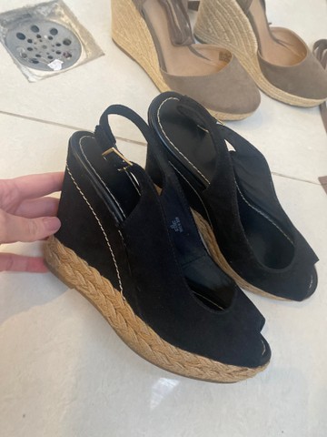 Sapato e sandalia anabela 38 - Foto 5
