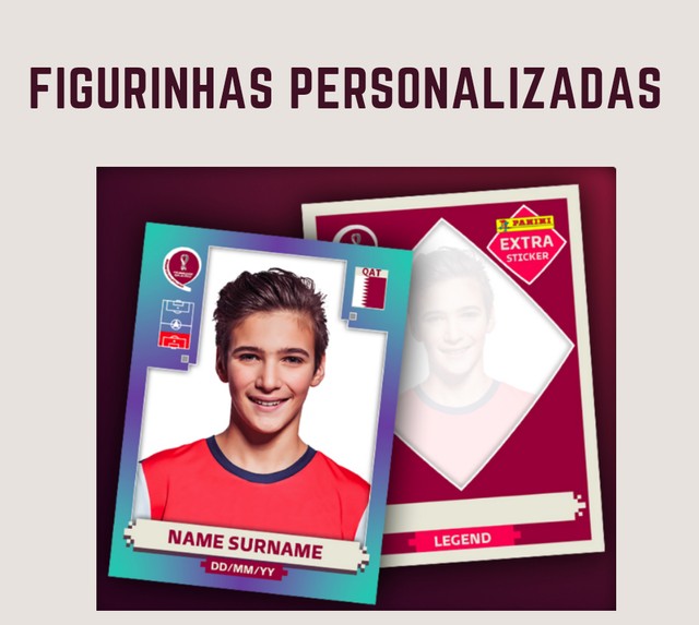 Figurinhas Personalizadas do Álbum da Copa  - Foto 2