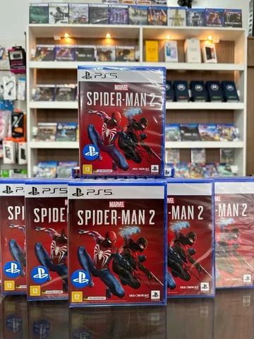 Lançamento - Jogo Spider-Man 2 para PS5 - Midia Fisica - Loja Fisica -  Videogames - Novo Mundo, Curitiba 1245264899