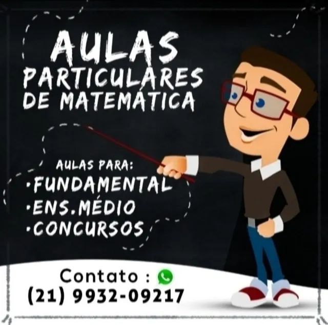 Aulas Particulares de Matemática e Química para alunos do CSVP