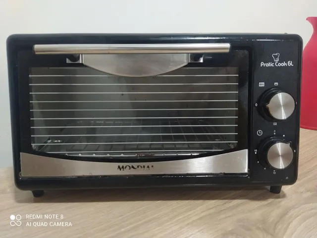 Mini Forno Elétrico 6L Mondial com Timer Pratic Cook FR-09 - Casa & Vídeo