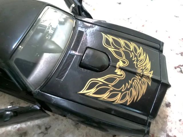 1972 Pontiac Firebird Trans Am, Black - Jada Toys Bigtime Muscle 1/24 Diecast Model - Foto 2