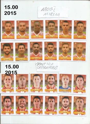 figurinhas campeonato brasileiro 2015 - Foto 4