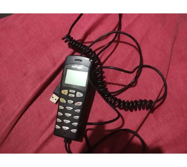 Aparelho Skype conectado no PC