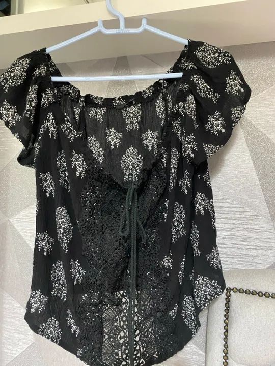 Blusa preta