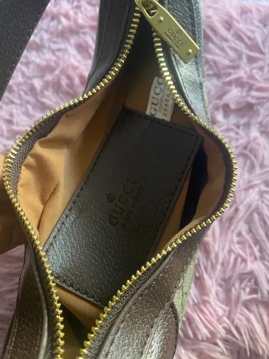 Bolsa aphrodite nova em couro com número de série  - Foto 3