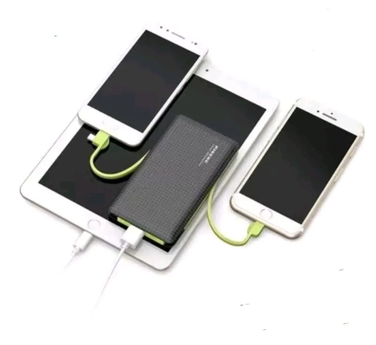 Carregador Portatil Pineng Pn 956 10.000 Mah Com Conector Type C, Lightining E V8