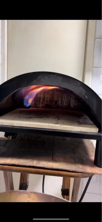Forno de pizza napolitana, à gas, portátil, alta temperatura - Foto 2