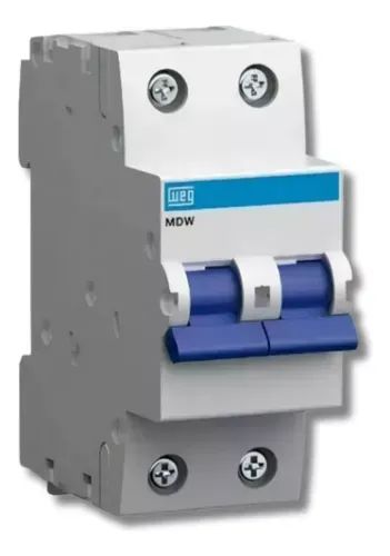 Disjuntor Bipolar 20a Curva C (10076423) - Weg - Foto 2