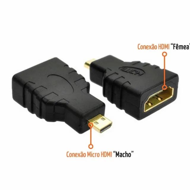 Adaptador Micro HDMI para HDMI