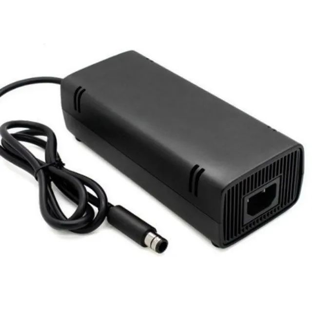 Fonte Xbox 360 Slim Bivolt Conector 2 Pinos Cabo Energia - Foto 2