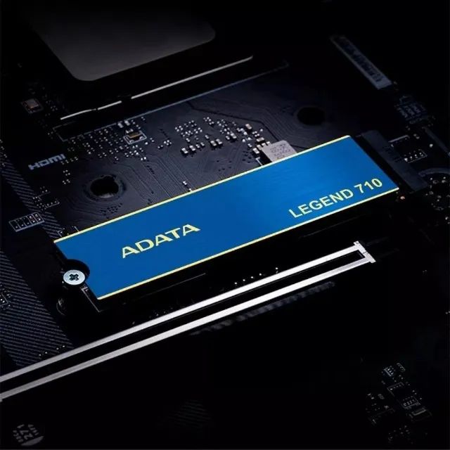 Ssd 512gb NVme Adata Legend 710 M.2 2280 Nvme Leitura 2.400mbs Novo Notebook e PC Gamer - Foto 4