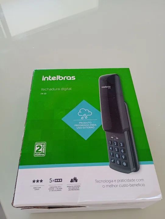 Fechadura Digital Intelbras FR 10 - Nova - Foto 2