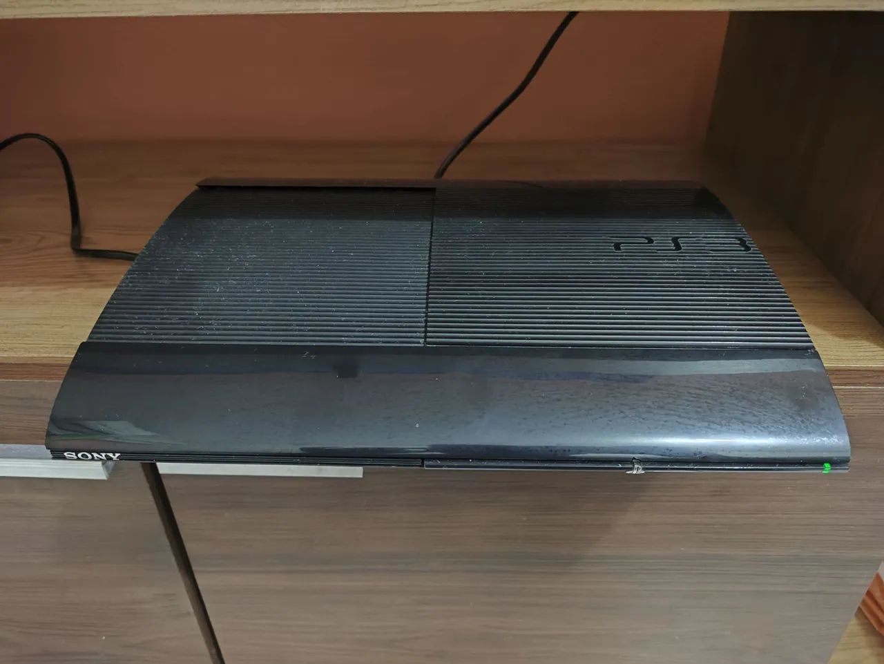 Playstation 3 Slim com 2 controles - Foto 3