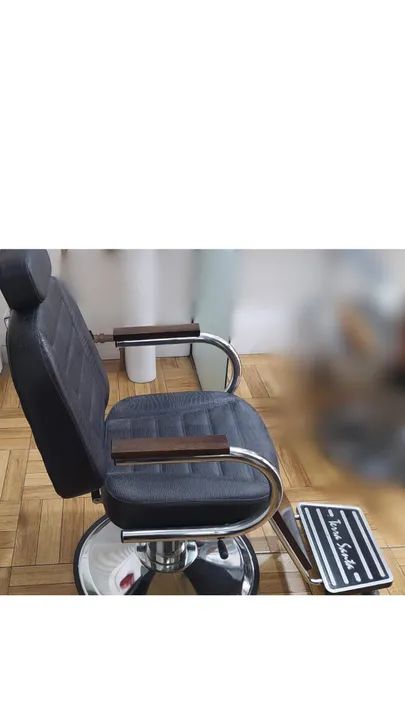 Cadeira para barbeiro novíssima! - Foto 4