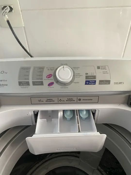 Máquina De Lavar Panasonic Função Vanish  14kg - Foto 4