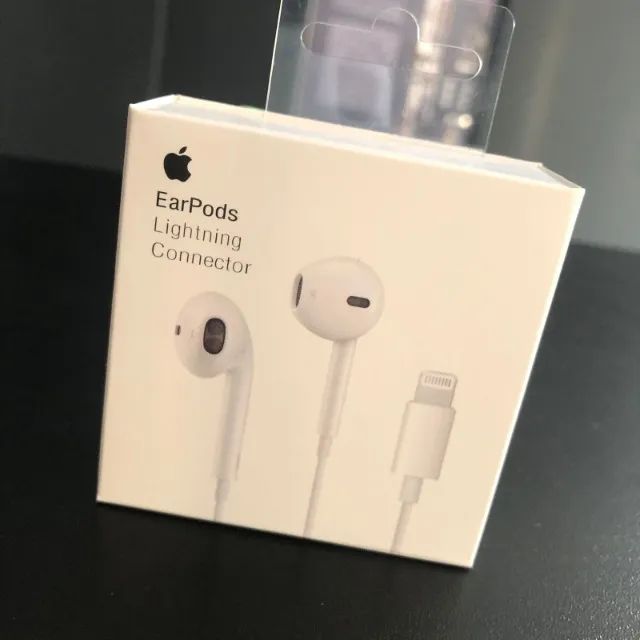 Fone de Ouvido iPhone Lightning EarPods Apple Original (3 meses de garantia) - Foto 4