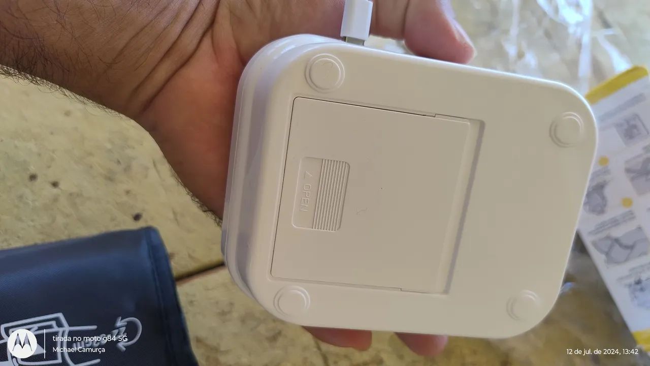 Medidor Pressão arterial com voz em português USB - Foto 6