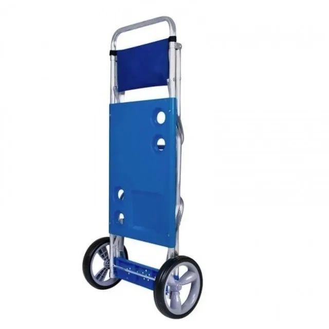 Carrinho De Praia Vira Mesa Avanço Cooler Cadeiras Guardas Sol Caixa Termica Mor - Foto 3