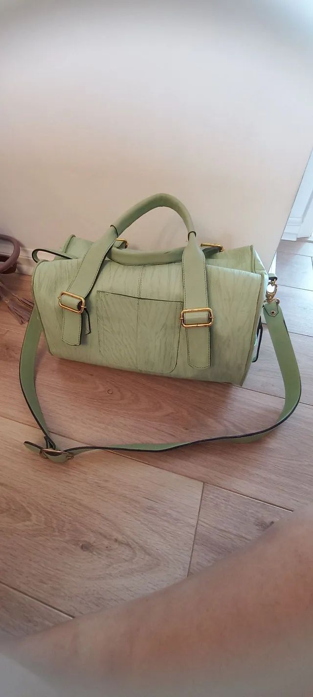 Bolsa couro legítimo  - Foto 2