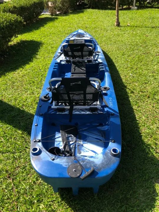 Caiaque Mero com opção de pedal. avalio troca parcelo em até 48 x - Foto 4