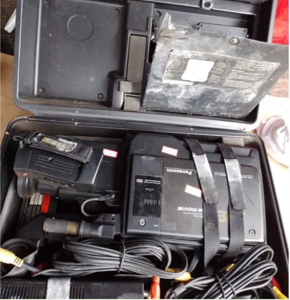 Filmadora Vhs Panasonic M8 Com Maleta E Acessórios - Foto 6